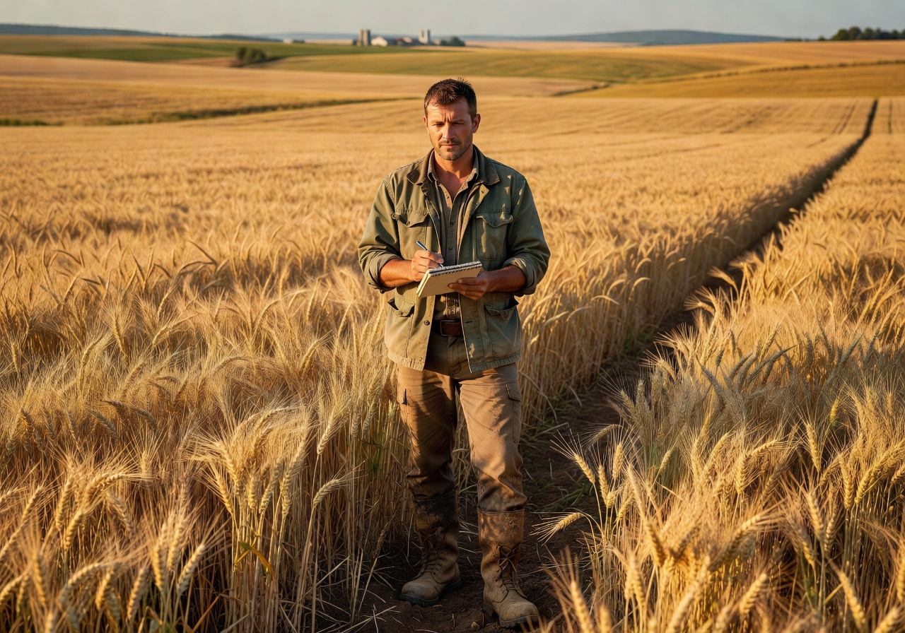 Michal Durdák, Halvorne grain sourcing director and agricultural liaison